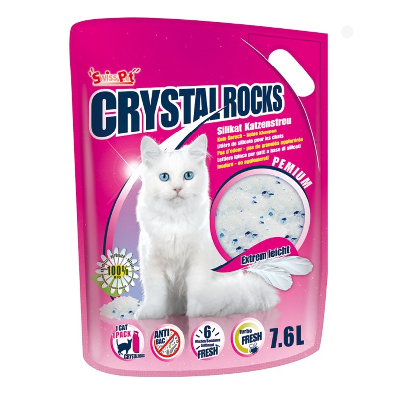 Katzenstreu Crystal Rocks